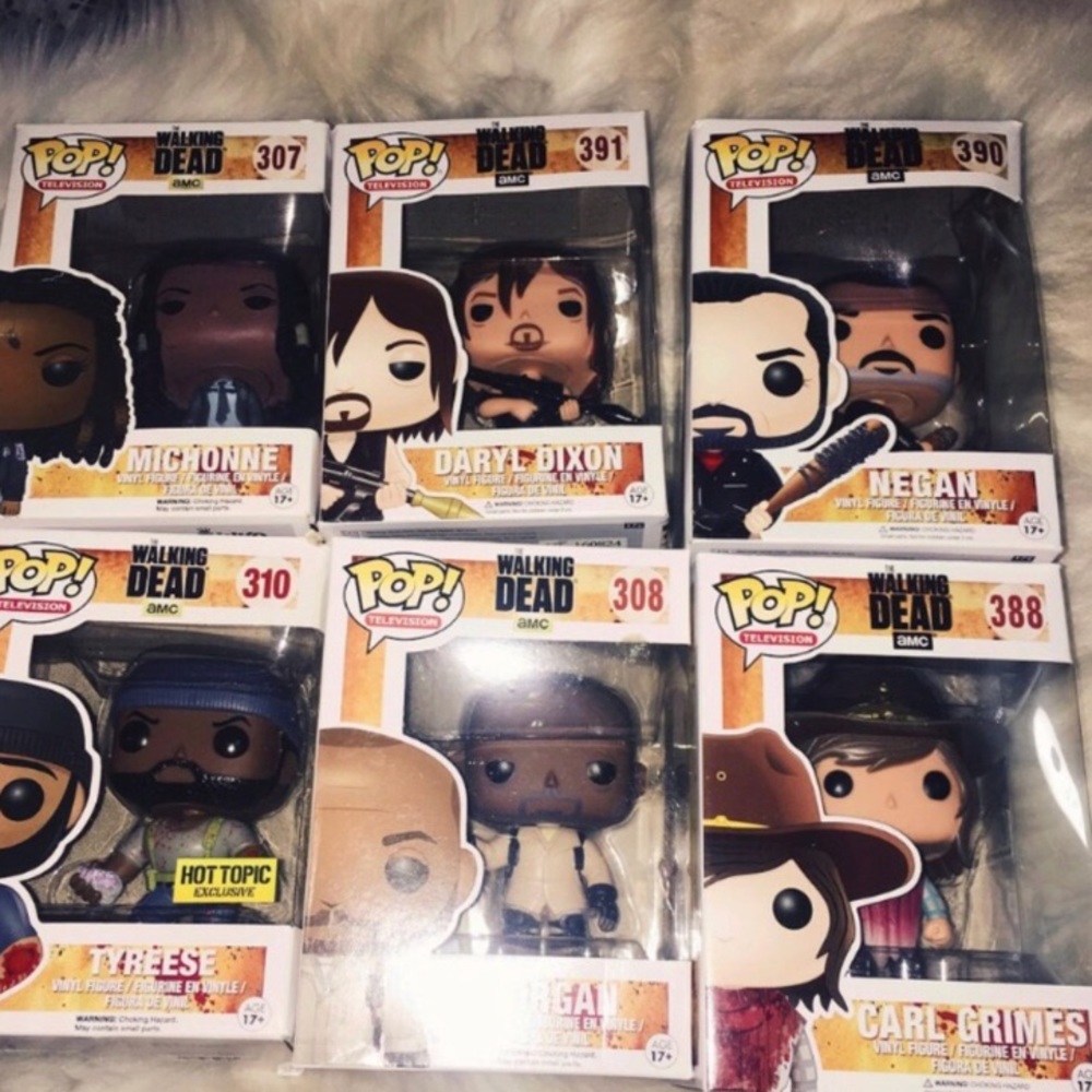 walking dead pop figures